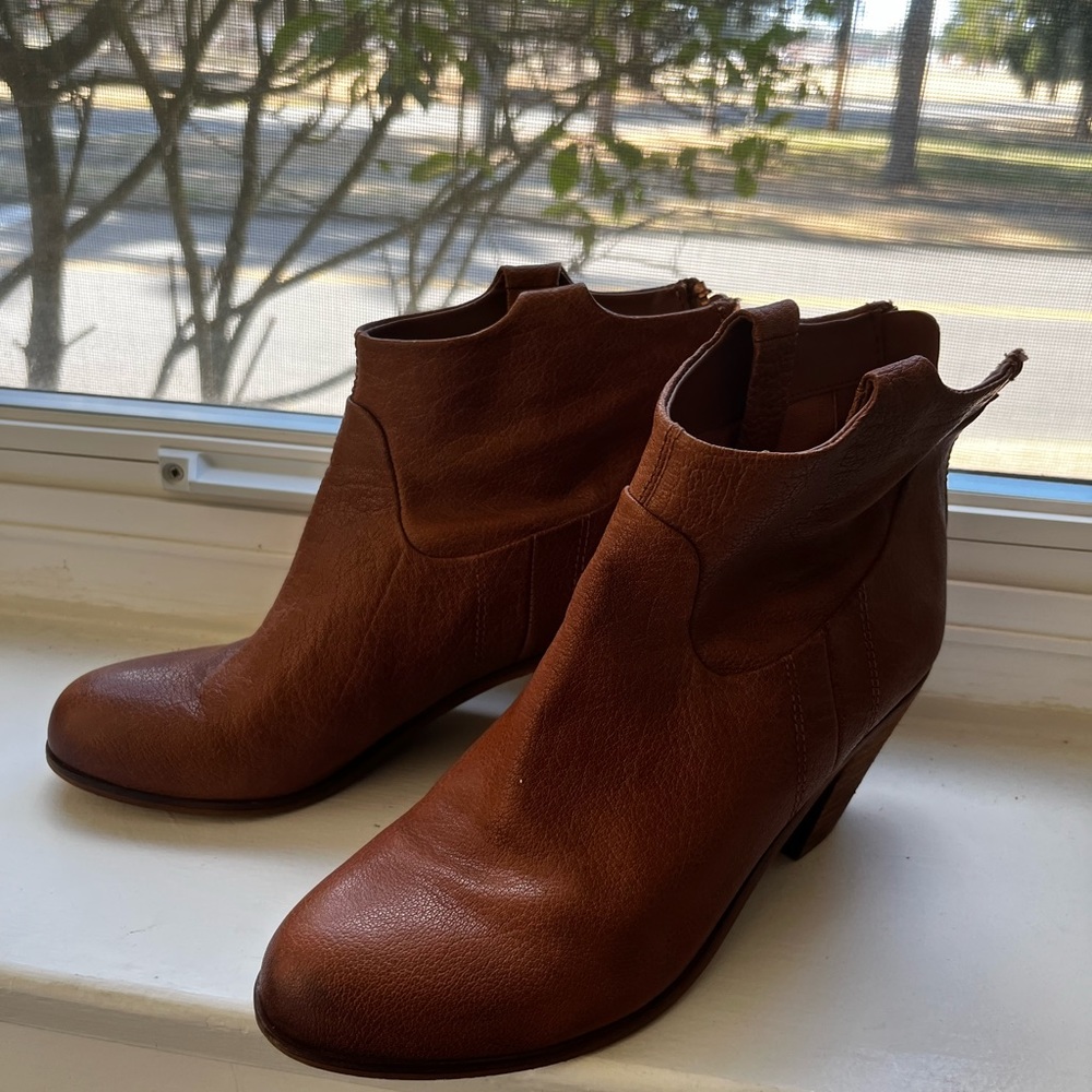 genuine leather sam edelman boots